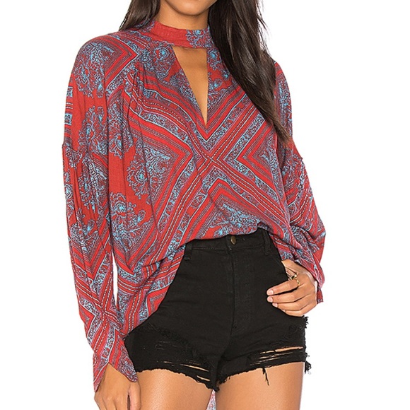 Free People Tops - Free People Walking On A Dream Tunic Shirt